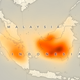 Illustration for article titled Fires Caused These Massive Plumes of Carbon Monoxide to Appear Over Indonesia